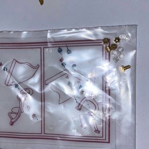 NEW! CARTIER GLASSES CAPS AND BUSHING 4 HOLES GOLD SCREWS ORIGINAL AUTHENTIC